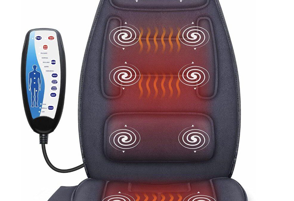 Over 50% off Seat Cushion Back Massager with Heat – Just $35.99 (Reg. $80)